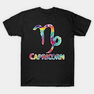 Capricorn tie dye T-Shirt